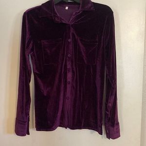 Velvet shirt